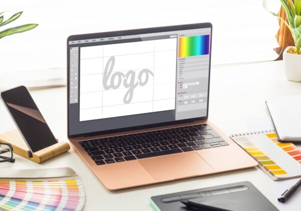 Custom farm logo design with clean and professional style