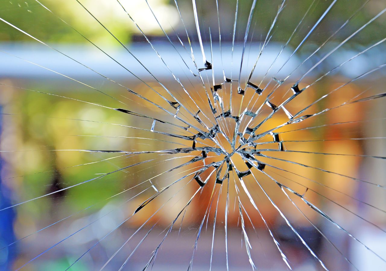 broken window