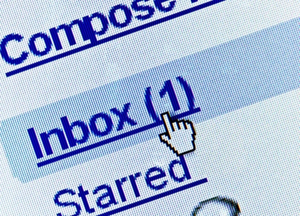 staying top of mind with email marketing - photo representing an email